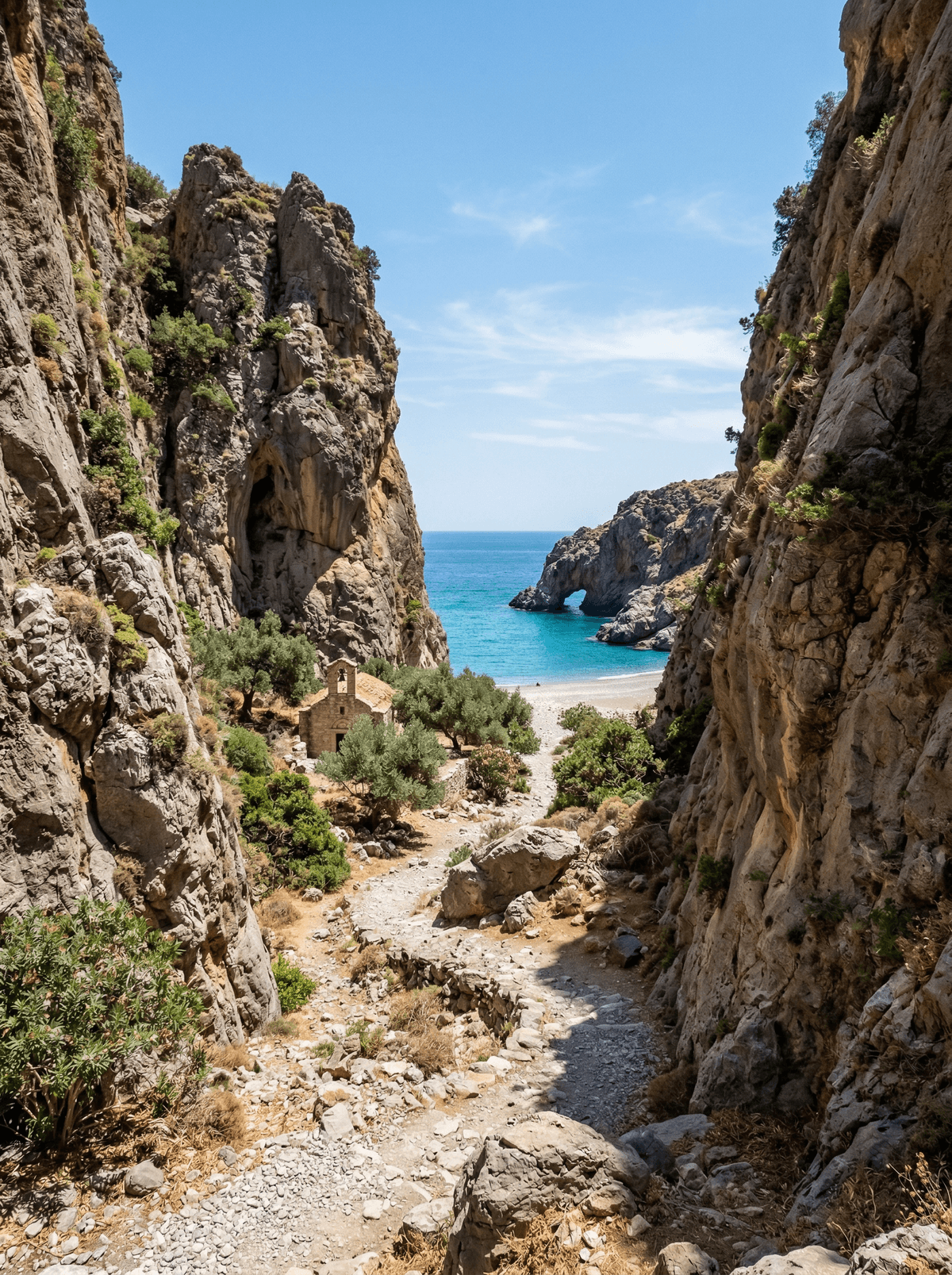 Agiofarango Gorge, Greece