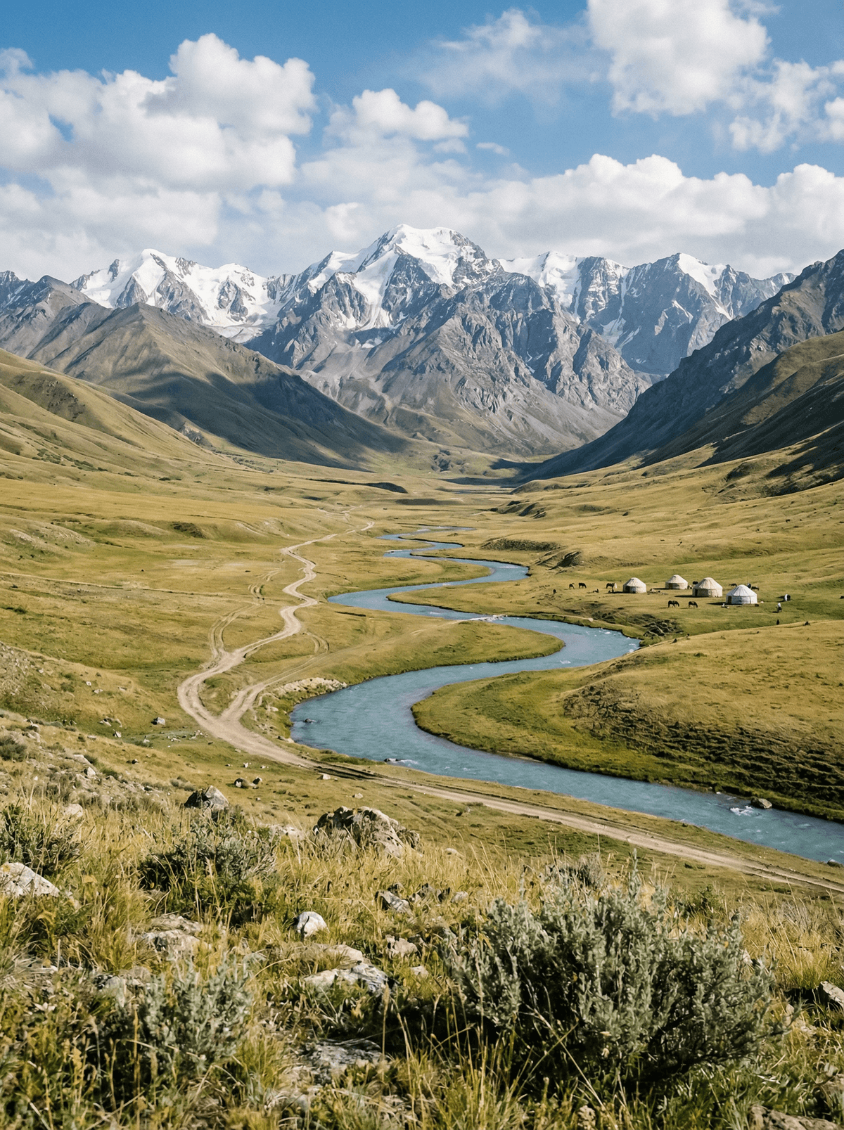 Ak-Talaa Valley, Kyrgyzstan