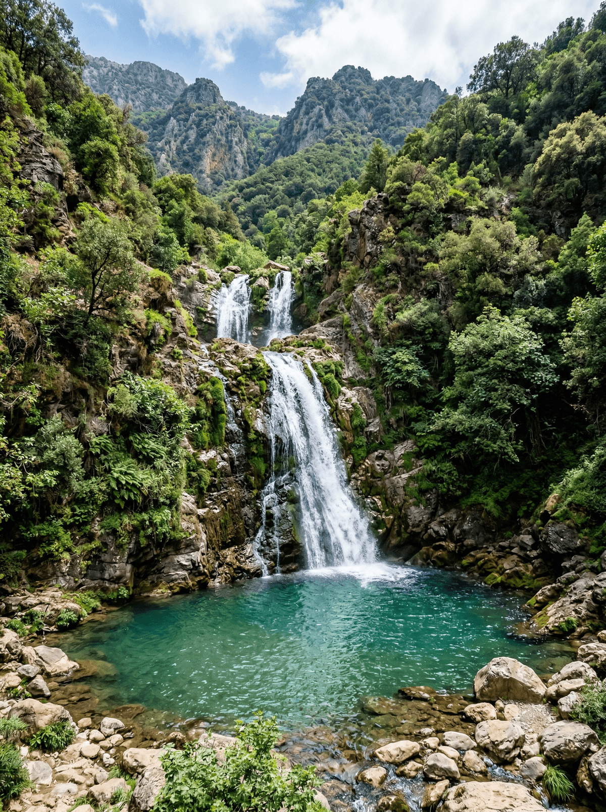 Akchour Waterfalls, Morocco