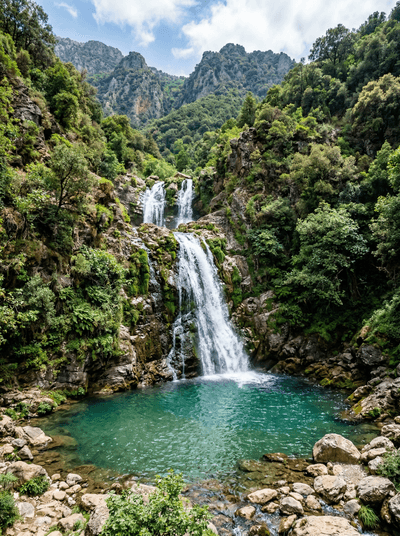 Akchour Waterfalls