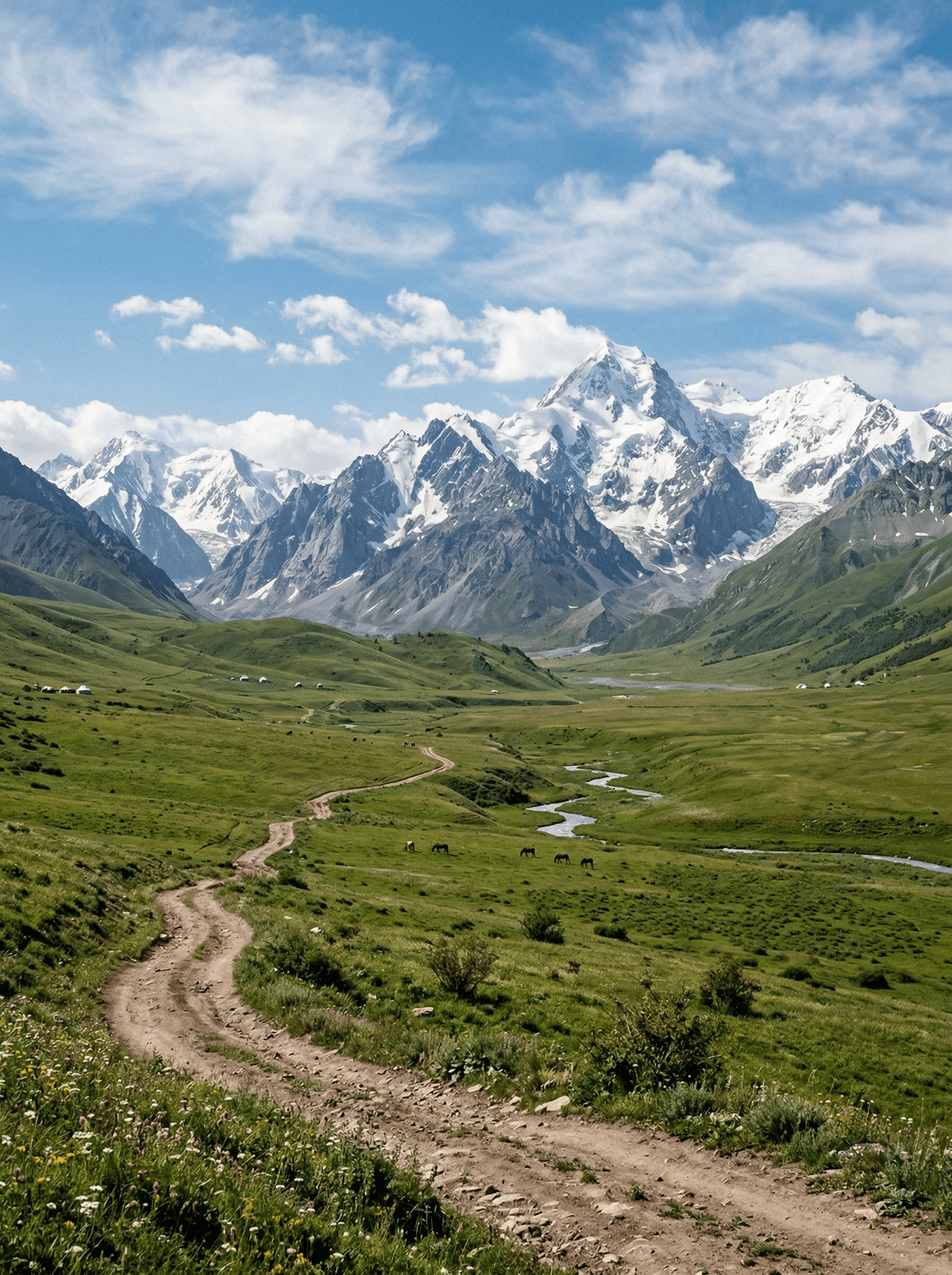 Alay Valley, Kyrgyzstan