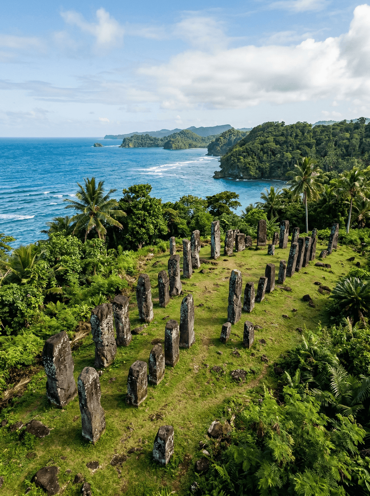 Badrulchau Stone Monoliths, Palau