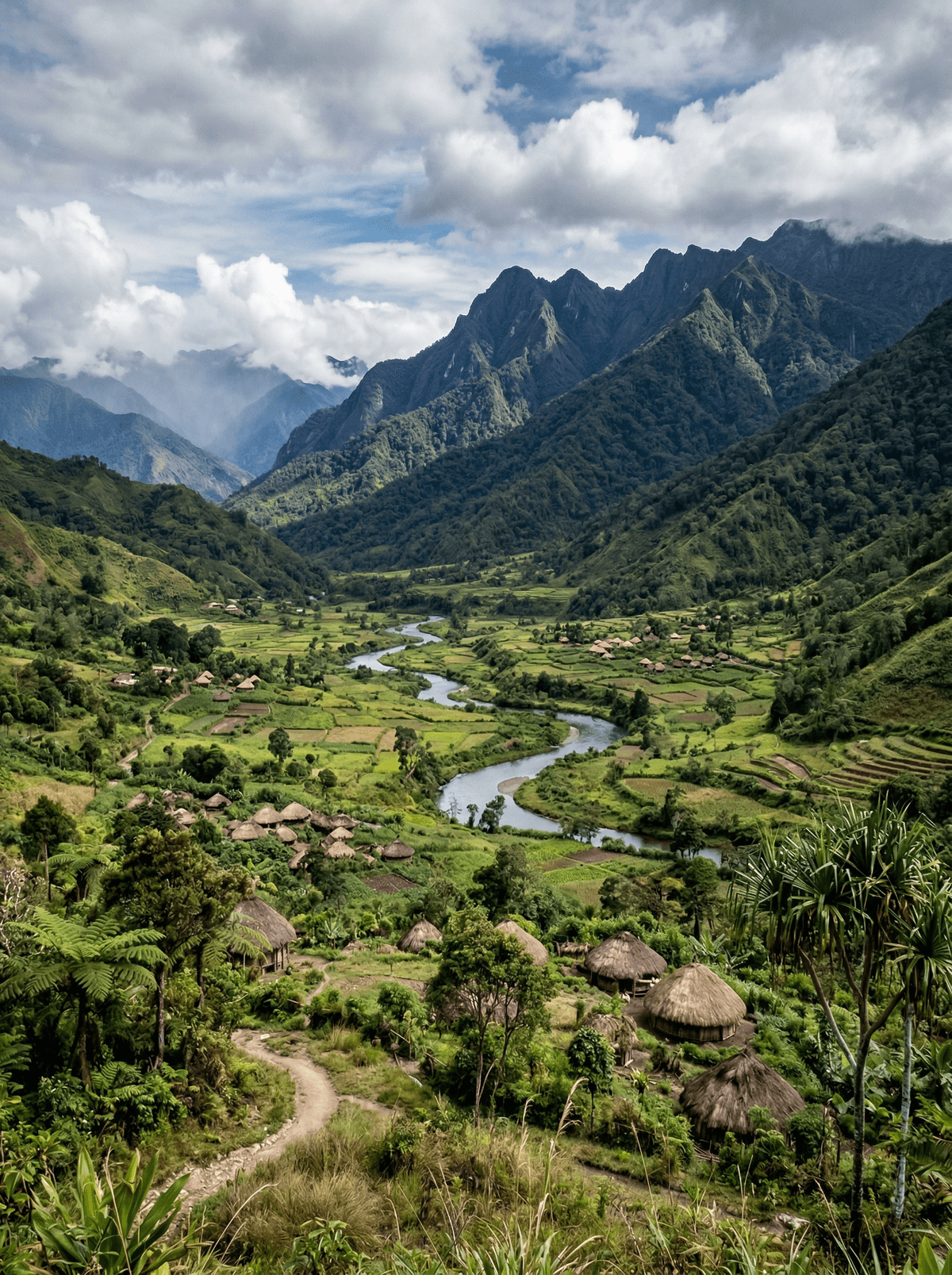 Baliem Valley, Indonesia