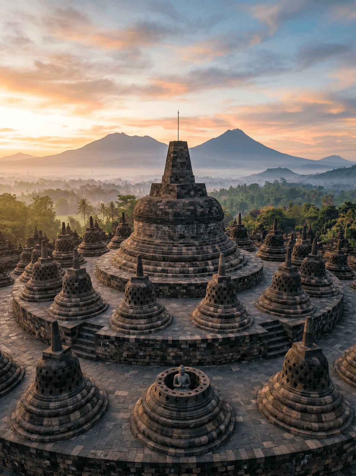 Borobudur, Indonesia
