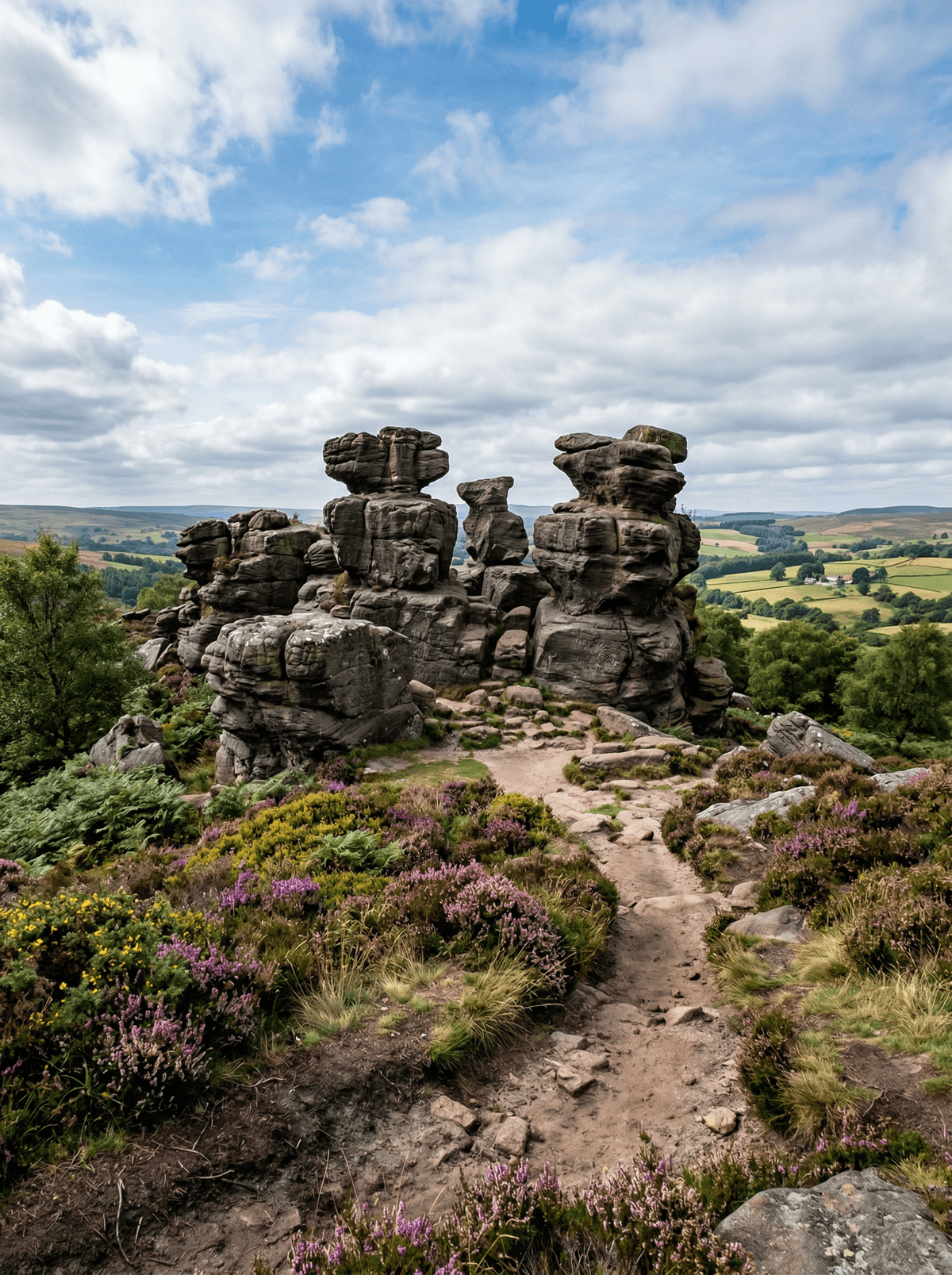 Brimham Rocks, England