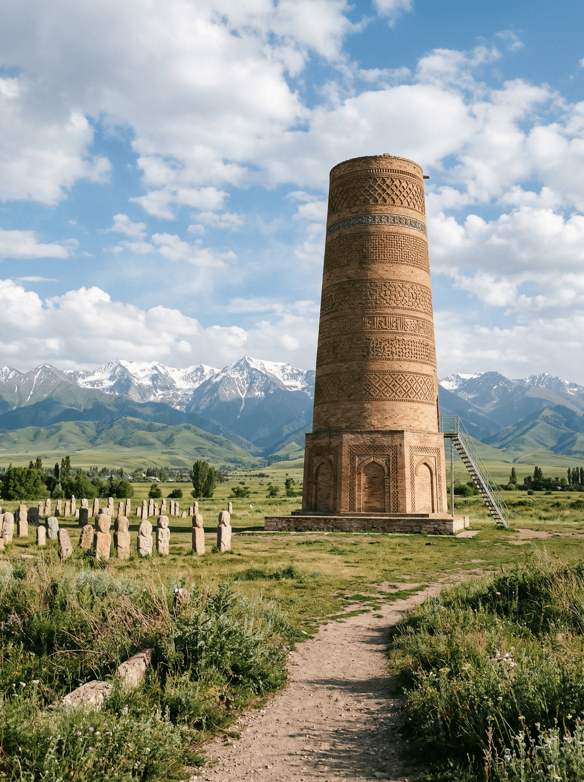 Burana Tower, Kyrgyzstan