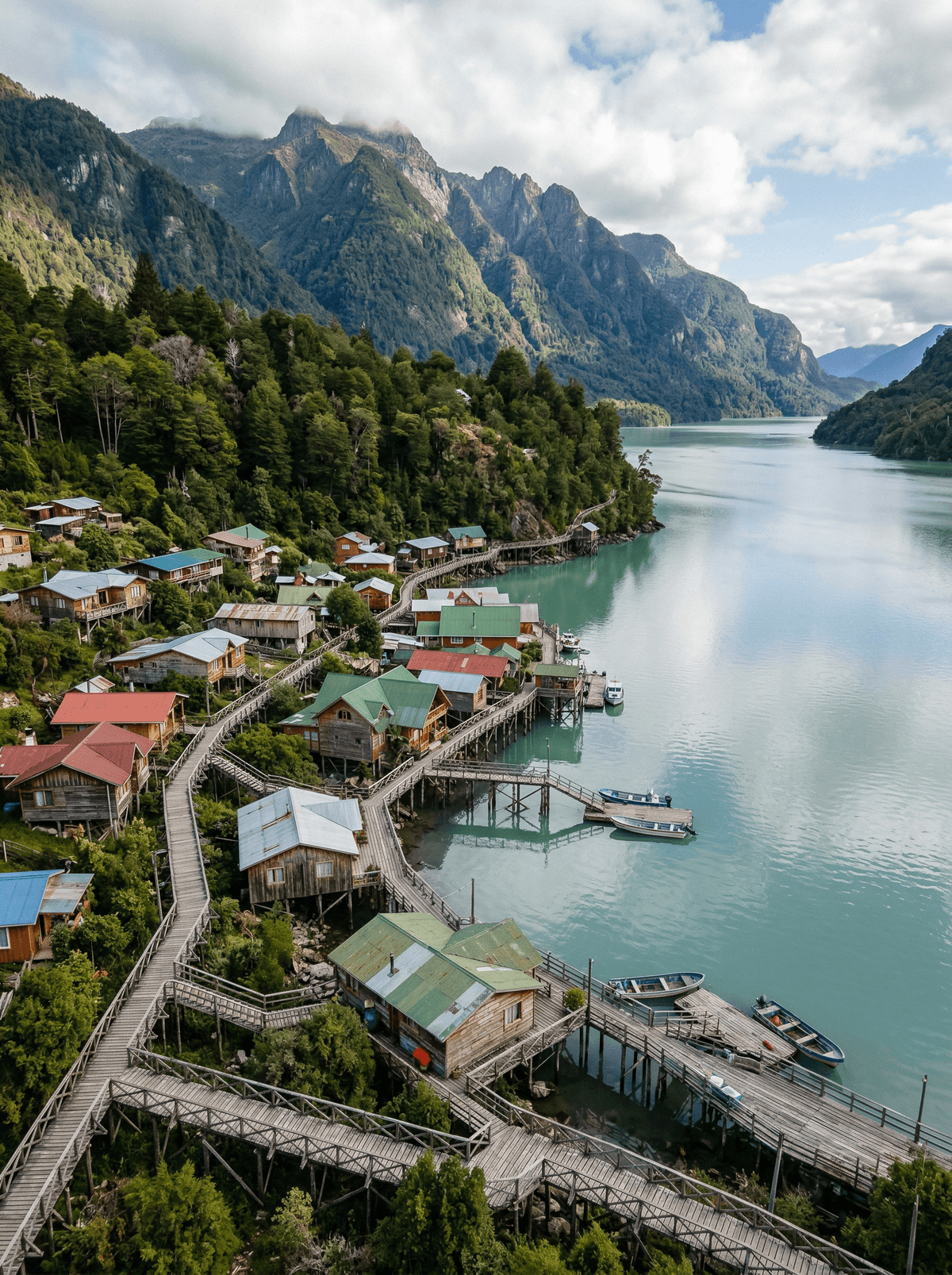 Caleta Tortel, Chile
