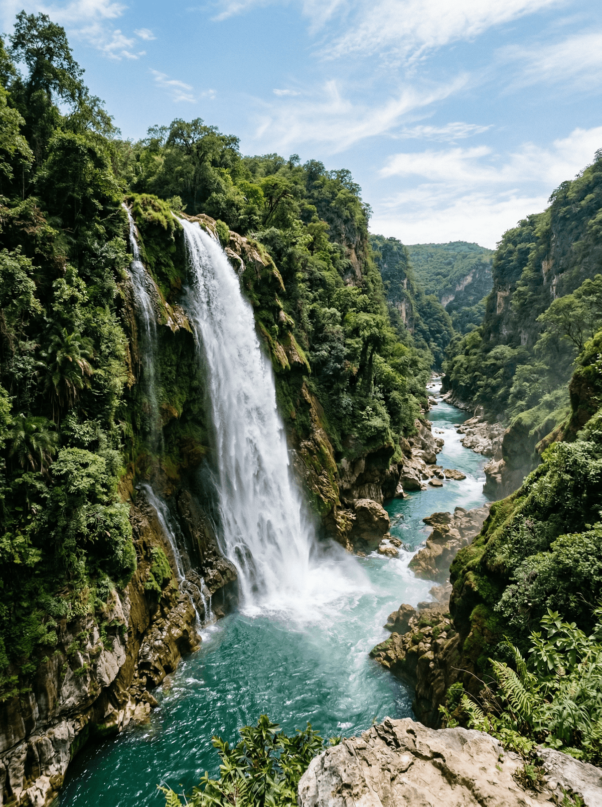 Cascada de Tamul, Mexico