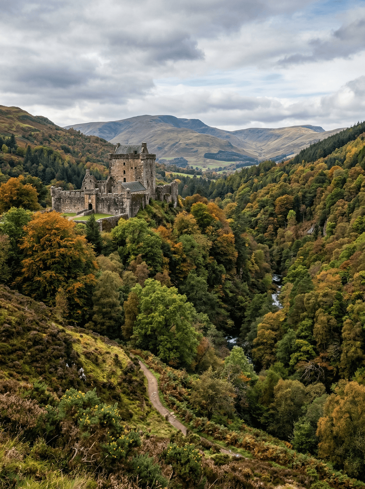 Castle Campbell, Scotland
