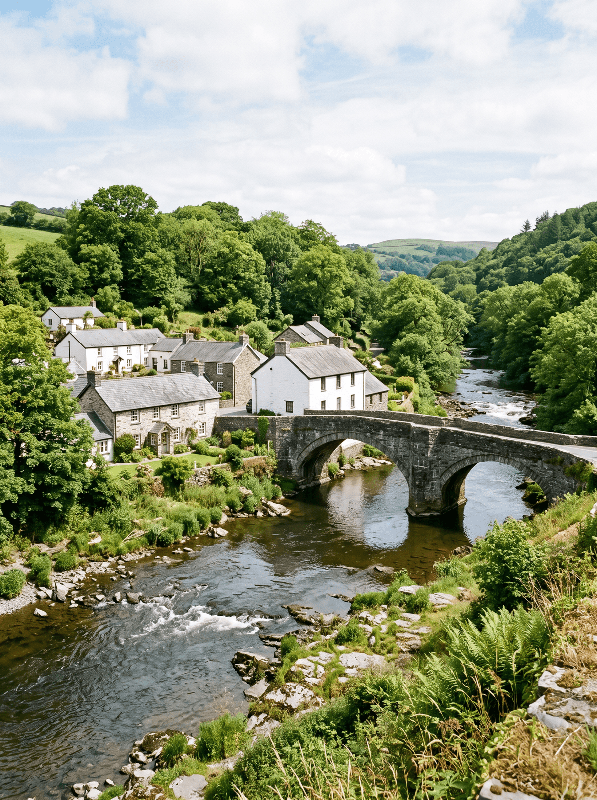 Cenarth and the Teifi, Wales