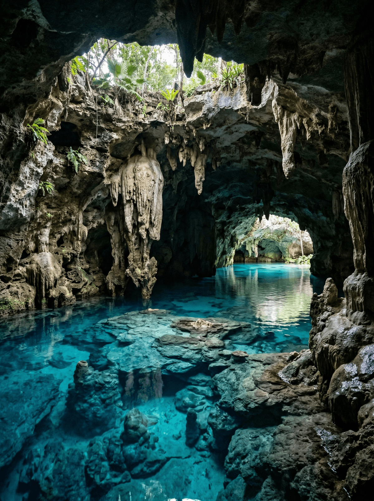 Cenote Dos Ojos, Mexico