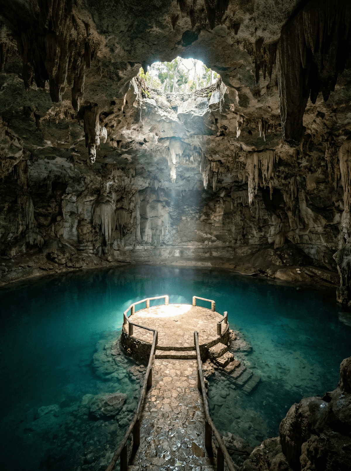 Cenote Suytun, Mexico