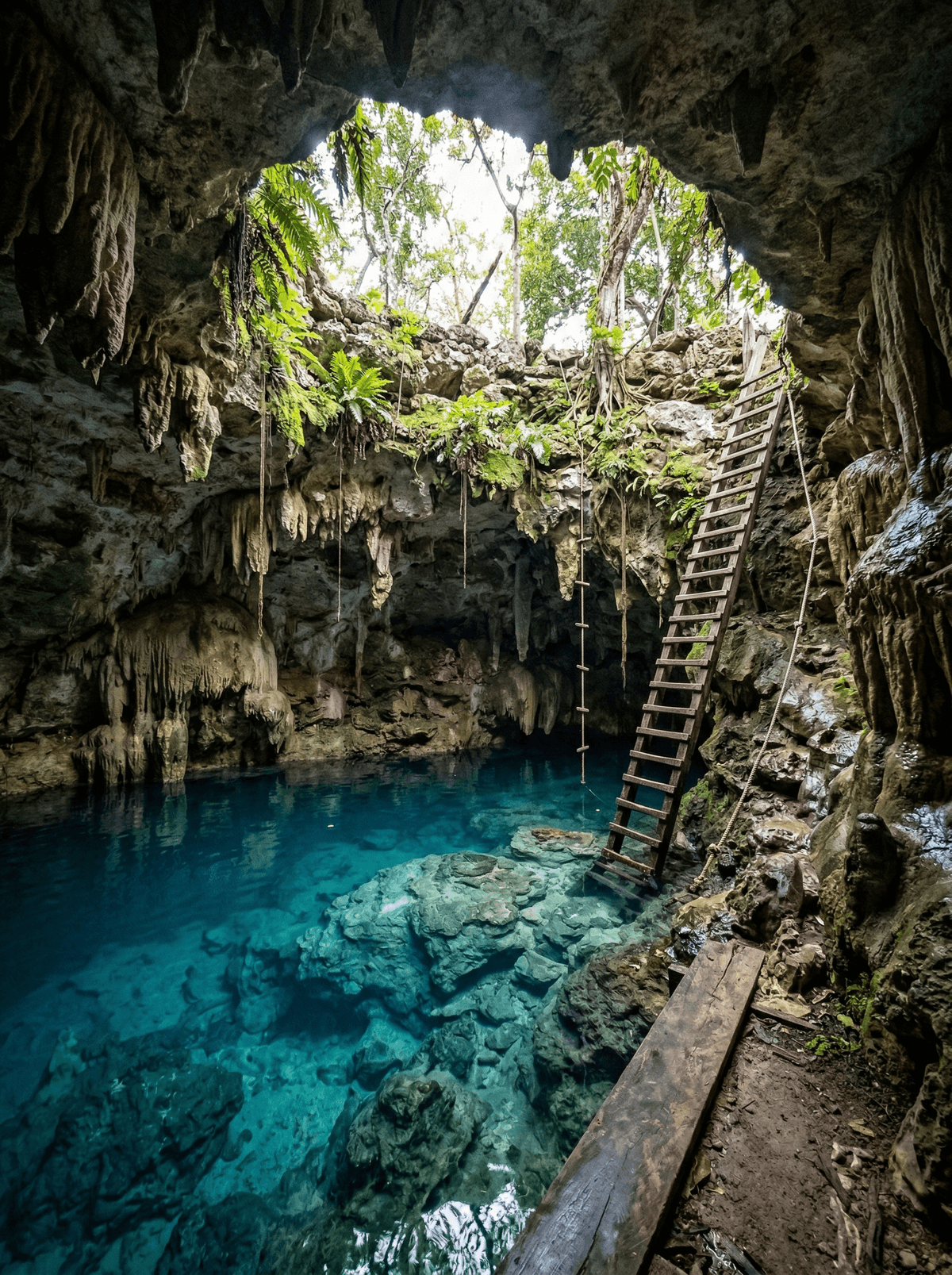 Cenotes of Cuzamá, Mexico