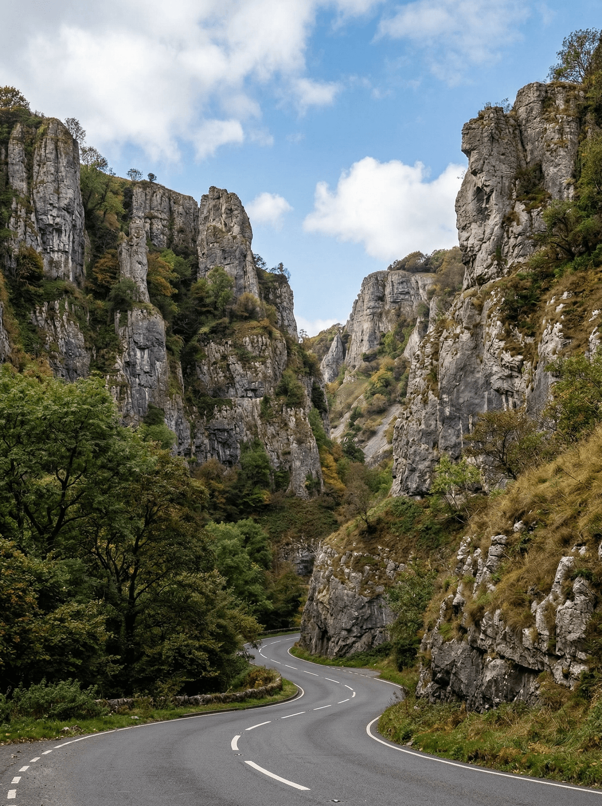 Cheddar Gorge, England