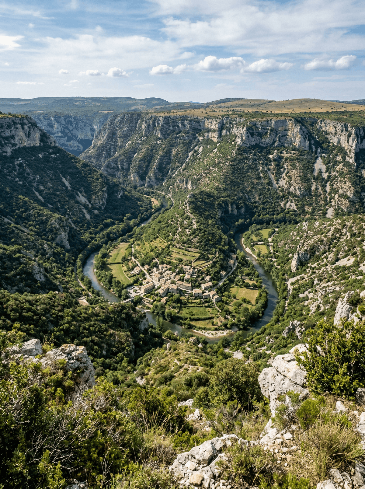 Cirque de Navacelles, France