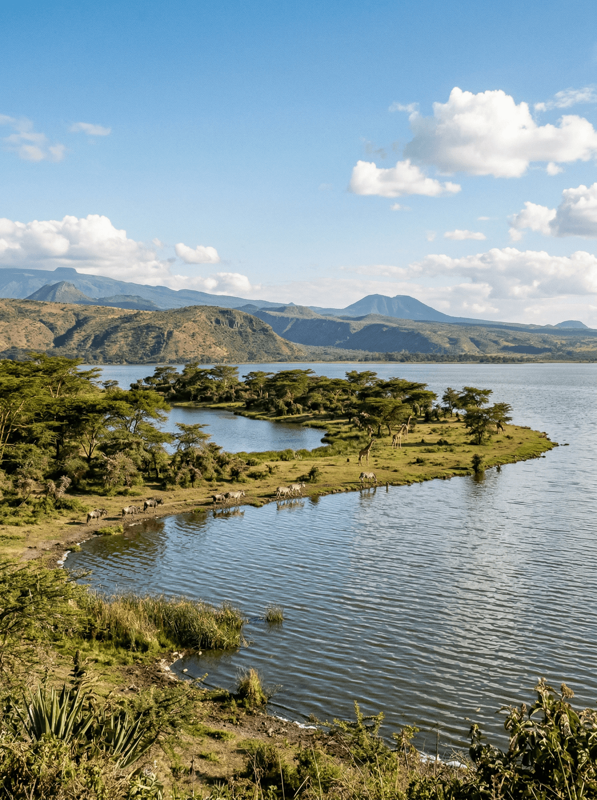 Crescent Island, Kenya