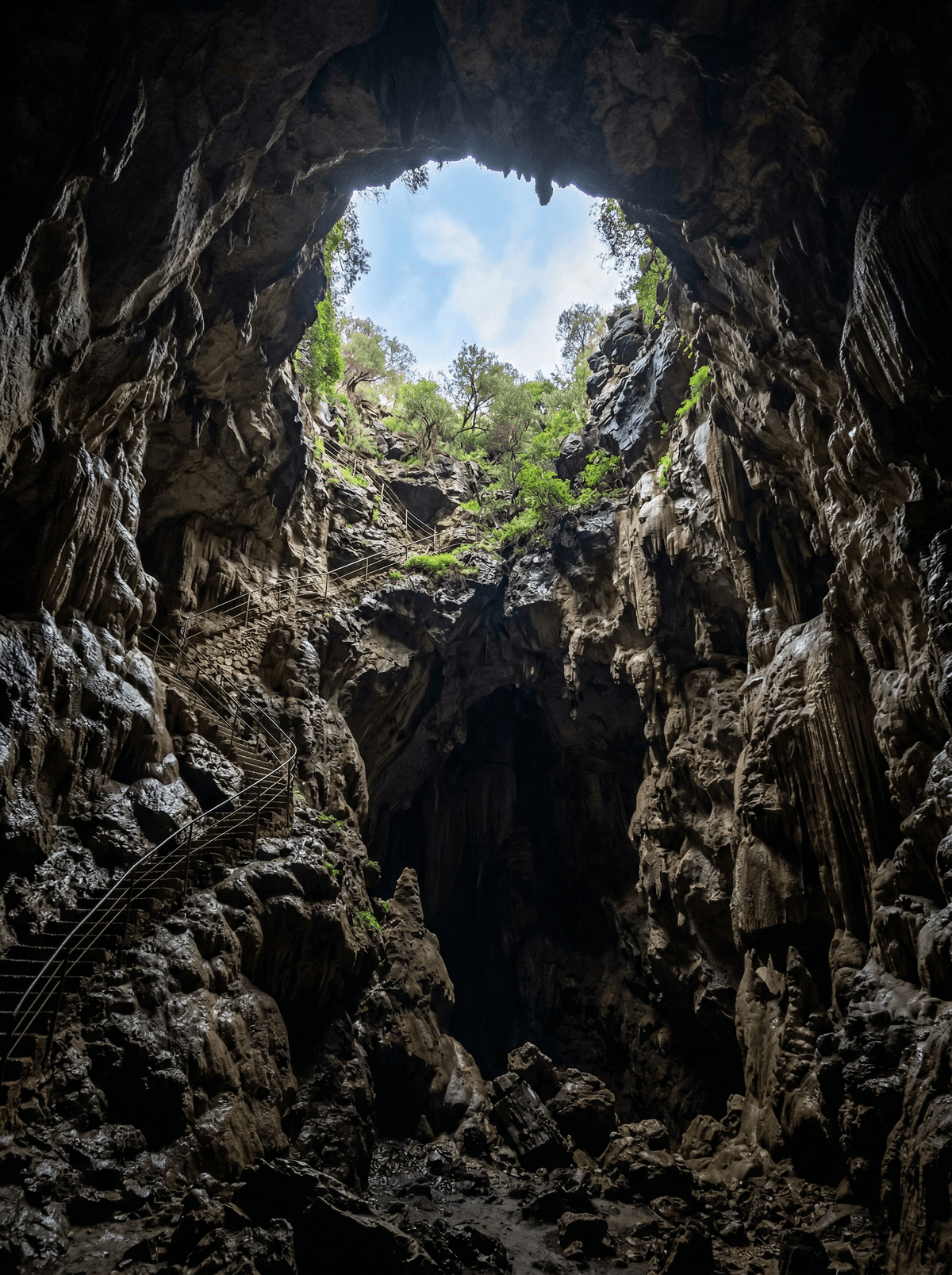 Friouato Caves, Morocco