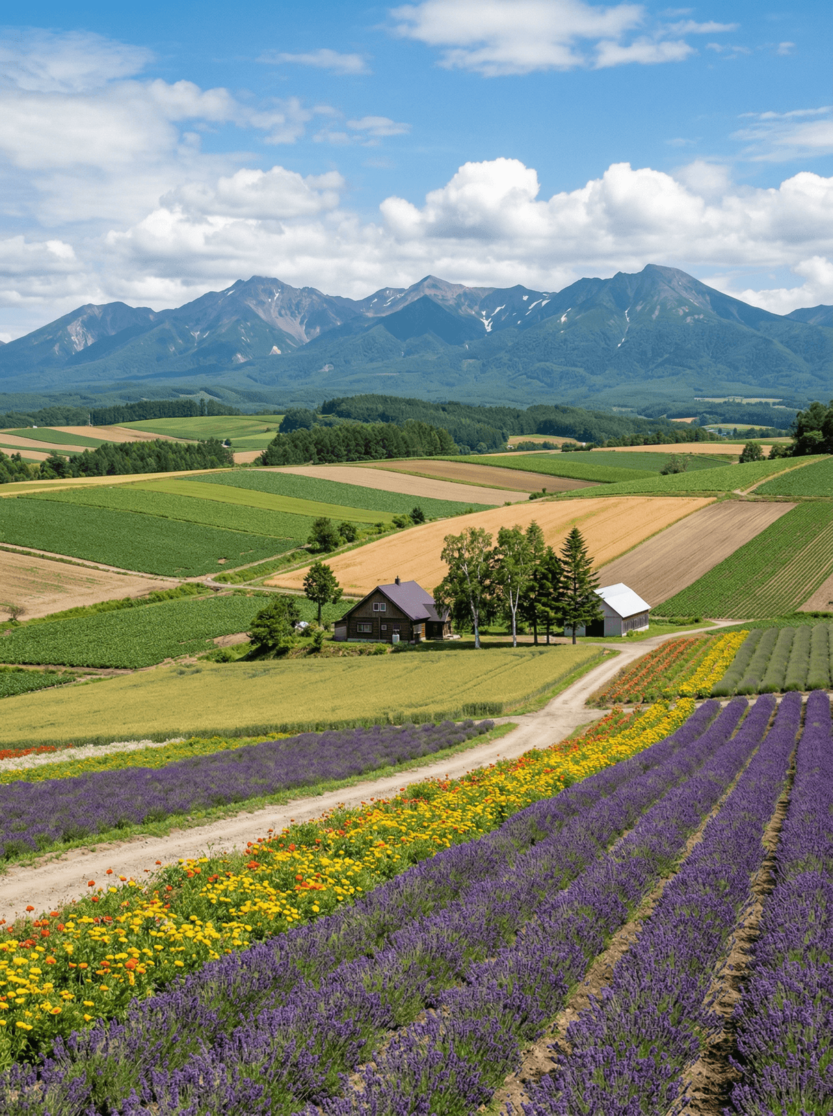 Furano and Biei, Japan