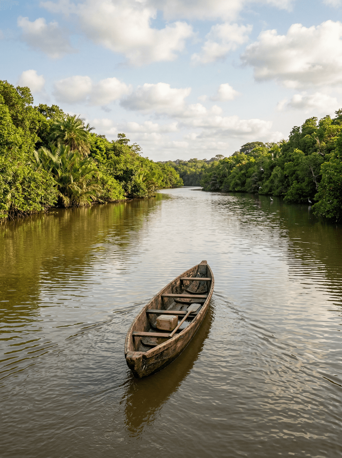 Gambia River by Pirogue, Gambia