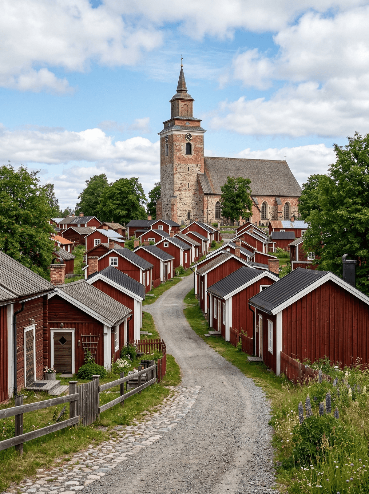 Gammelstad Church Town, Sweden