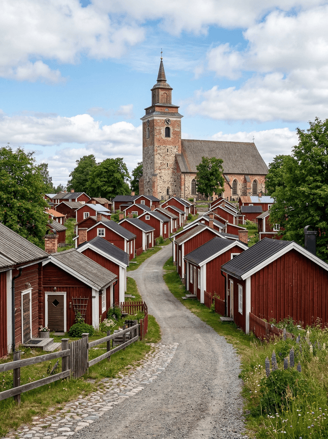 Gammelstad Church Town