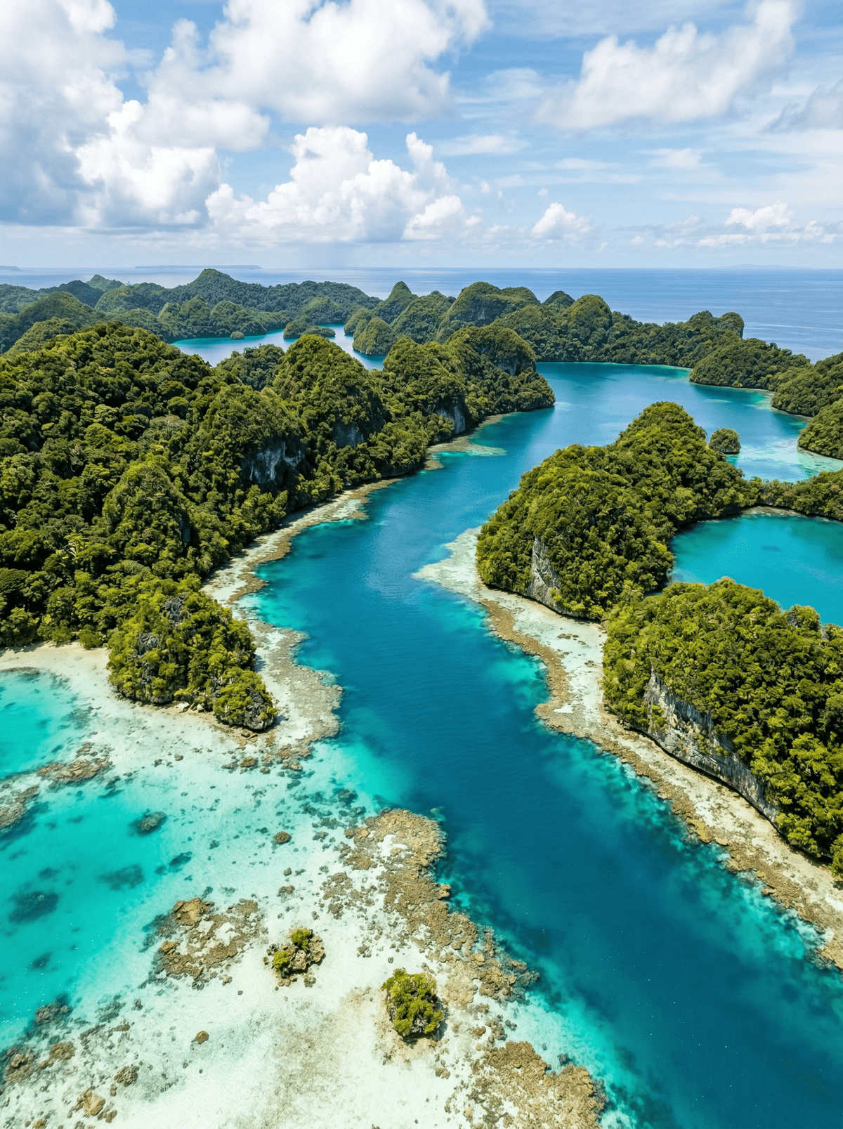 German Channel, Palau