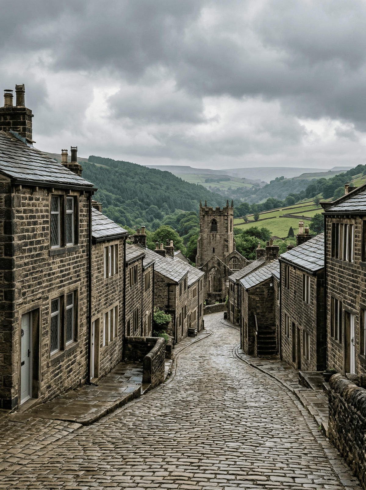 Heptonstall, England