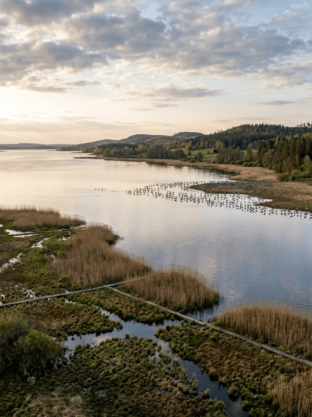 Hornborgasjön, Sweden