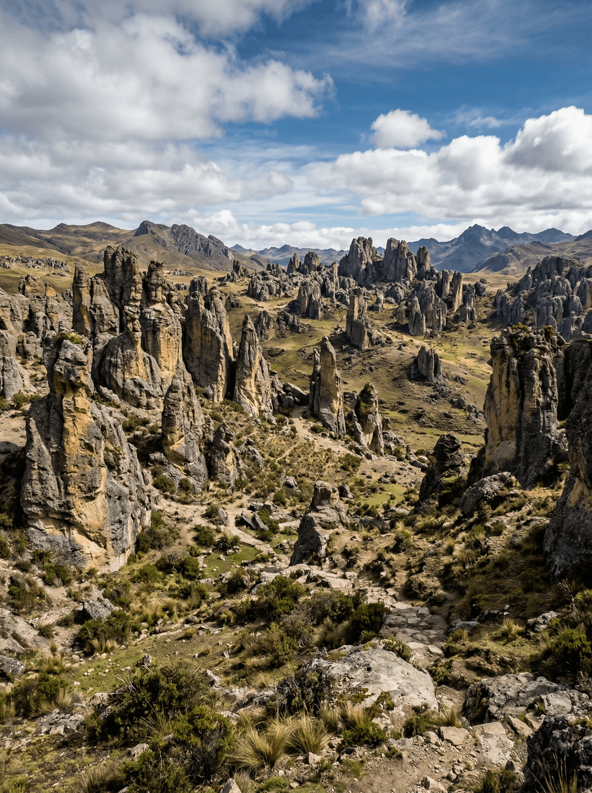Huayllay Stone Forest, Peru