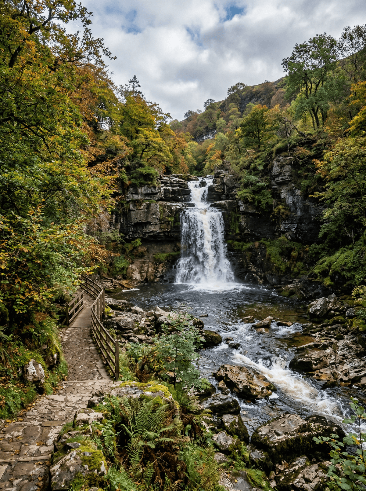 Ingleton Waterfalls Trail, England