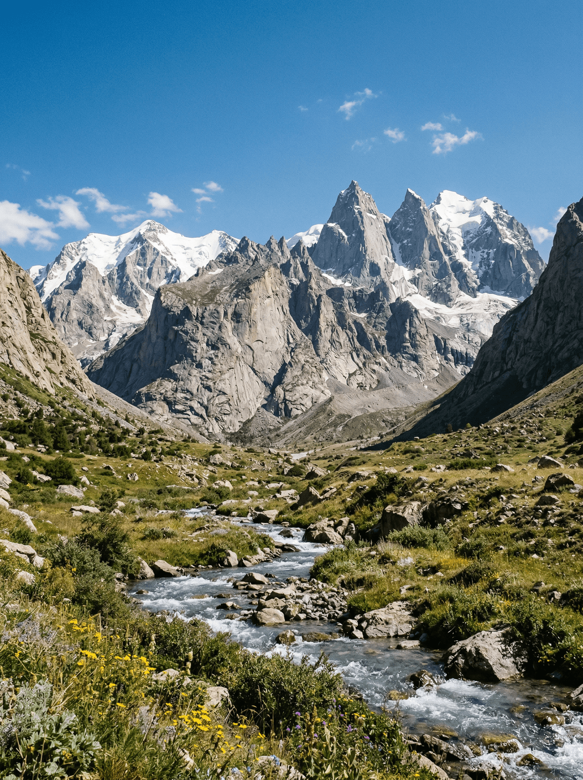 Karavshin Valley, Kyrgyzstan