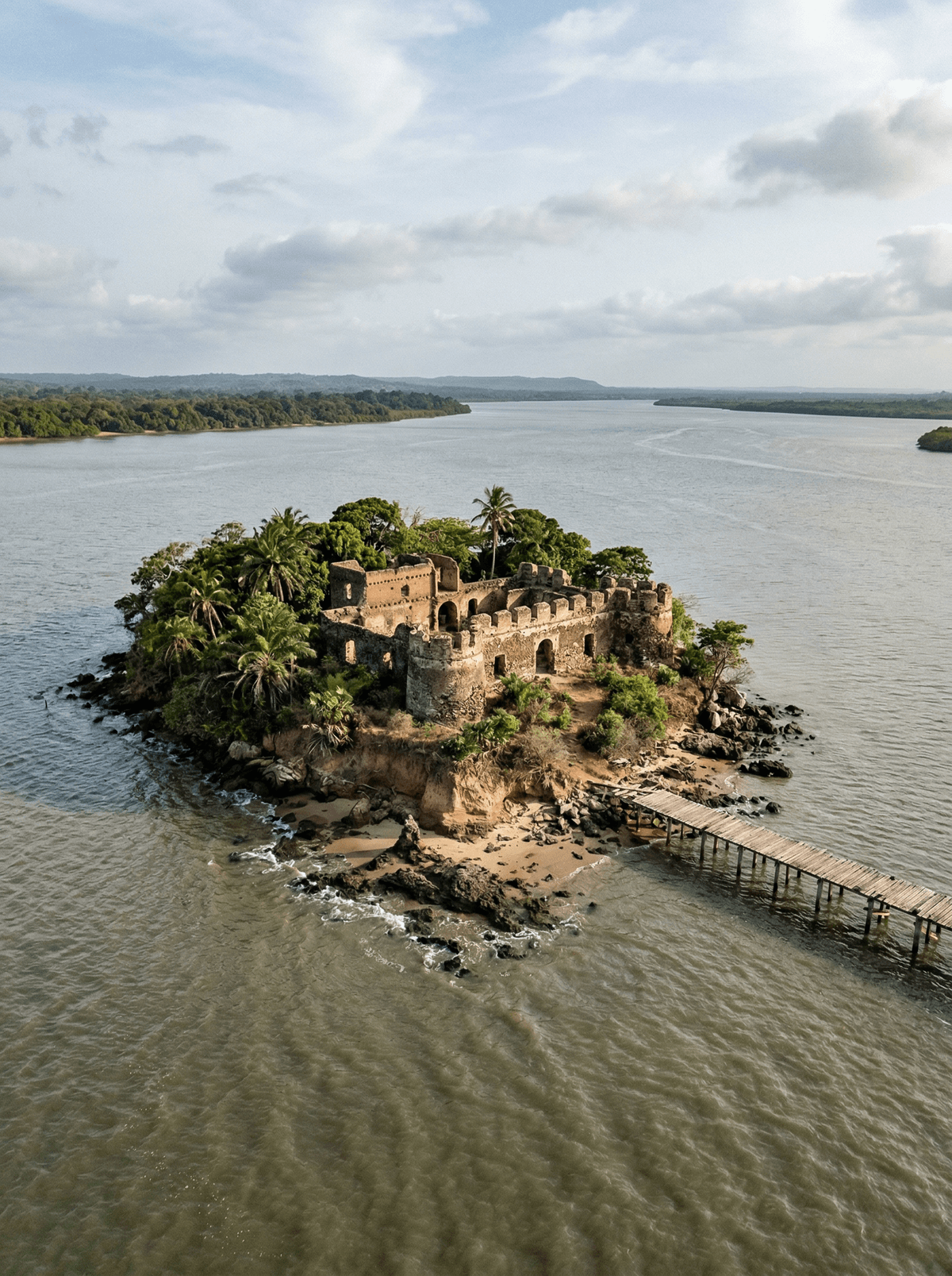 Kunta Kinteh Island, Gambia