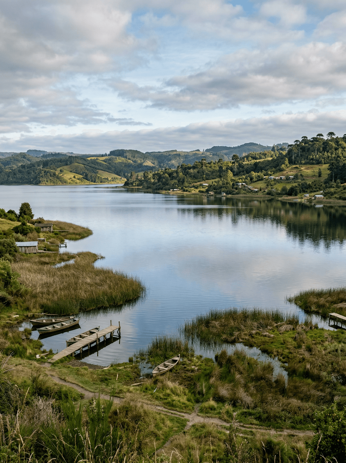 Lago Budi, Chile
