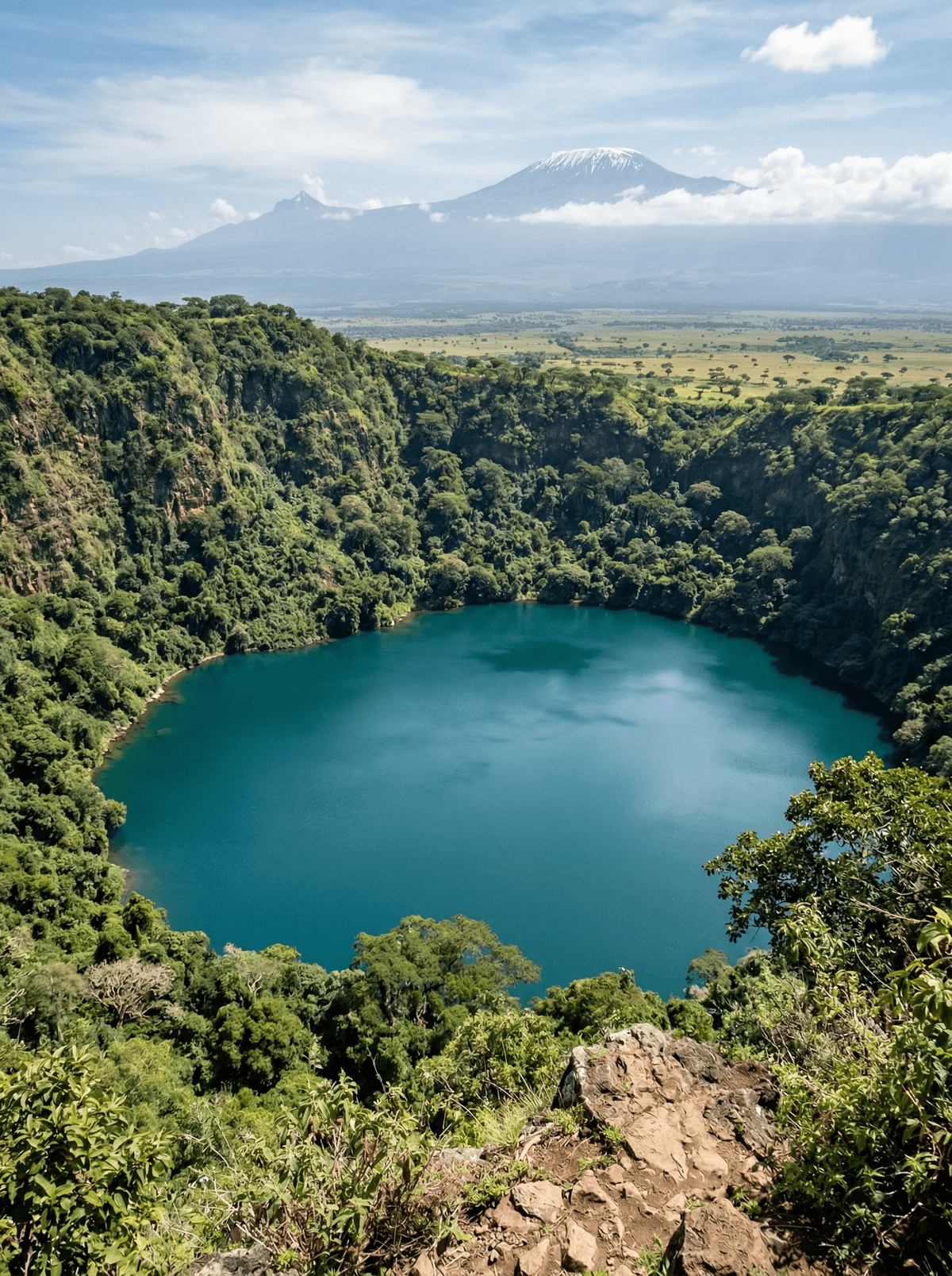 Lake Chala, Tanzania