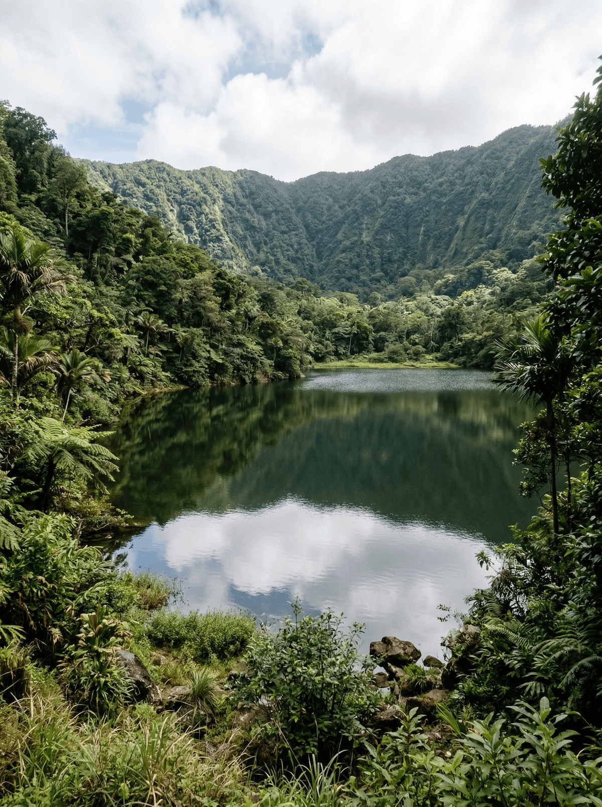 Lake Lanoto'o, Samoa