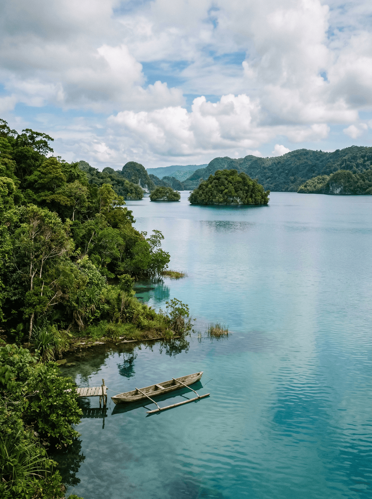 Lake Tegano, Solomon Islands