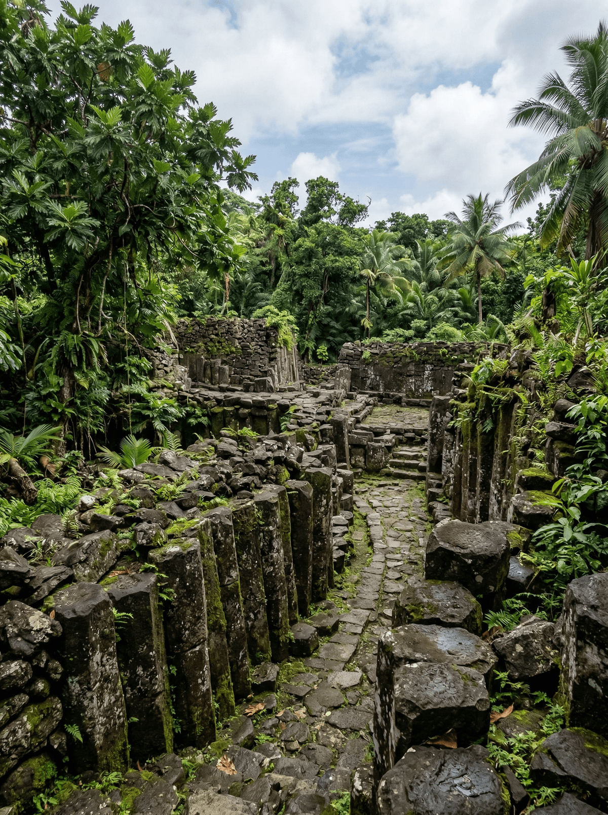 Lelu Ruins, Micronesia
