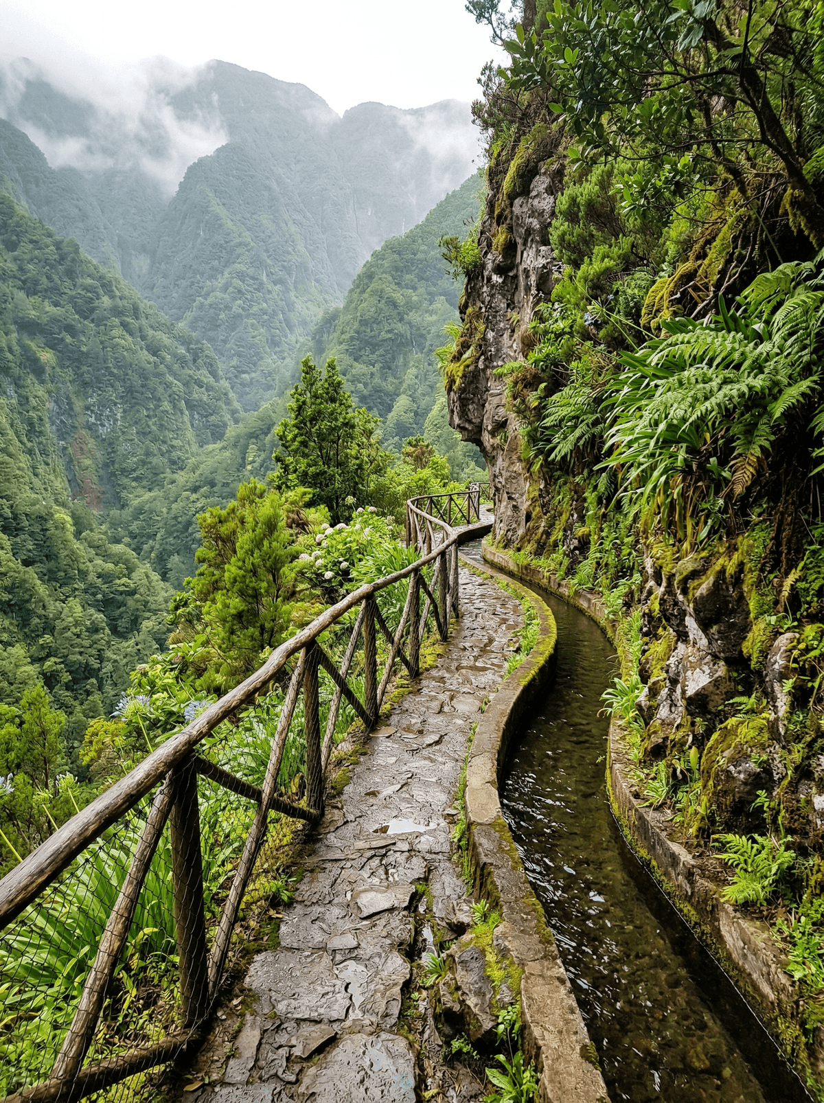 Levada do Caldeirão Verde, Portugal