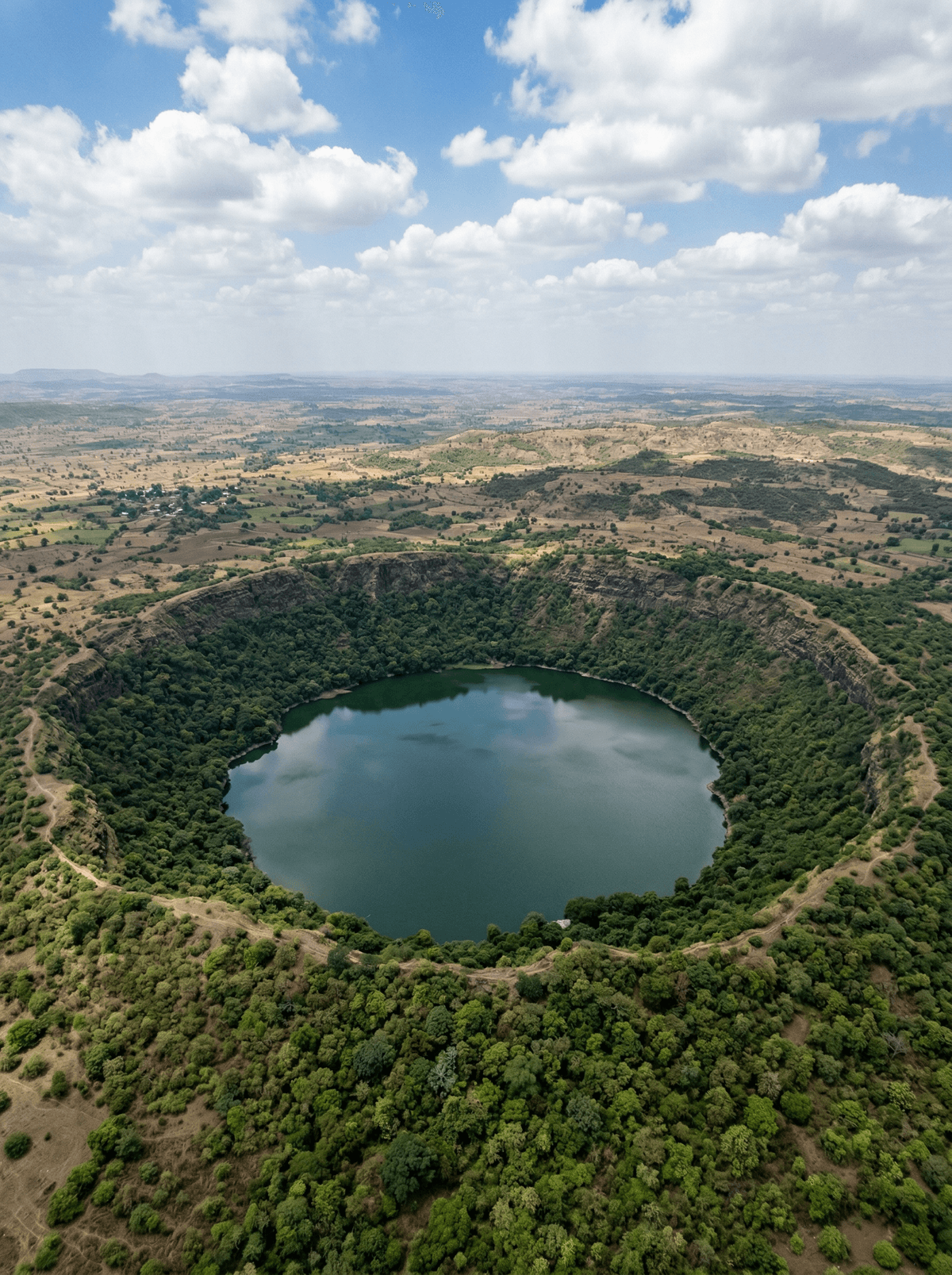 Lonar Crater, India