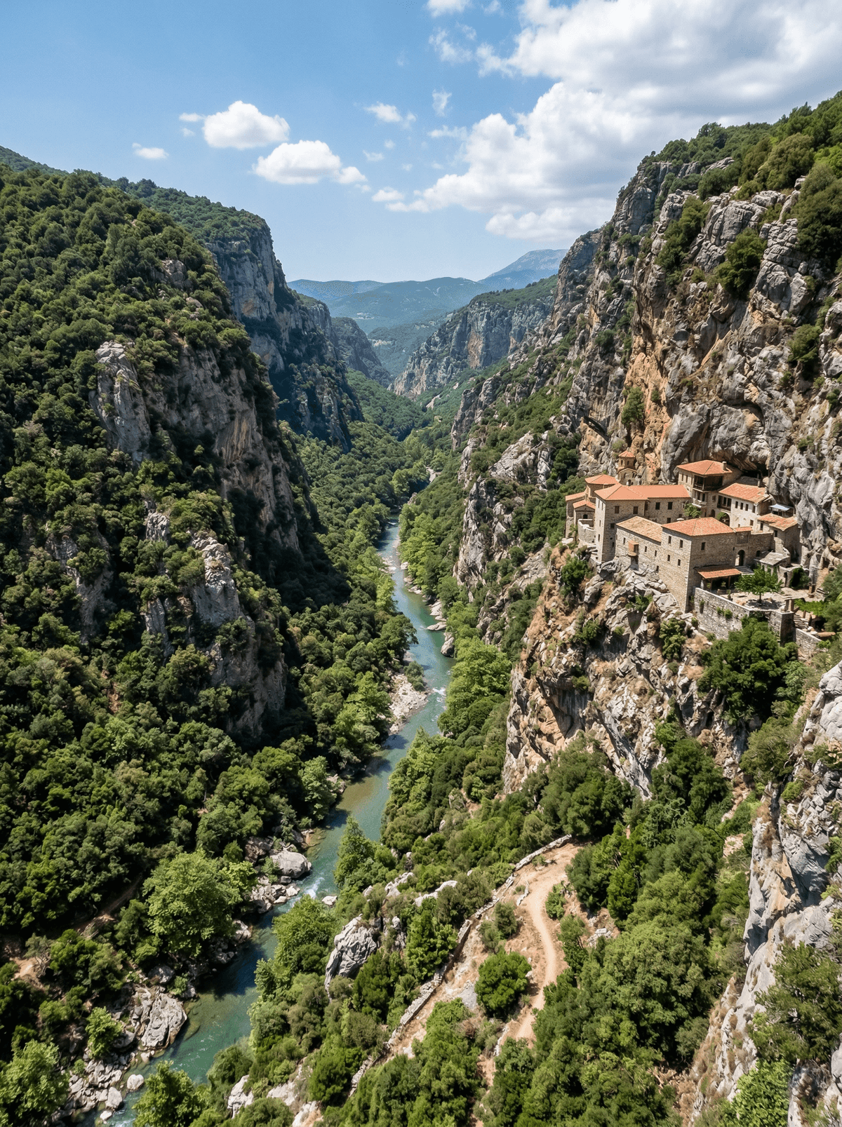 Lousios Gorge, Greece