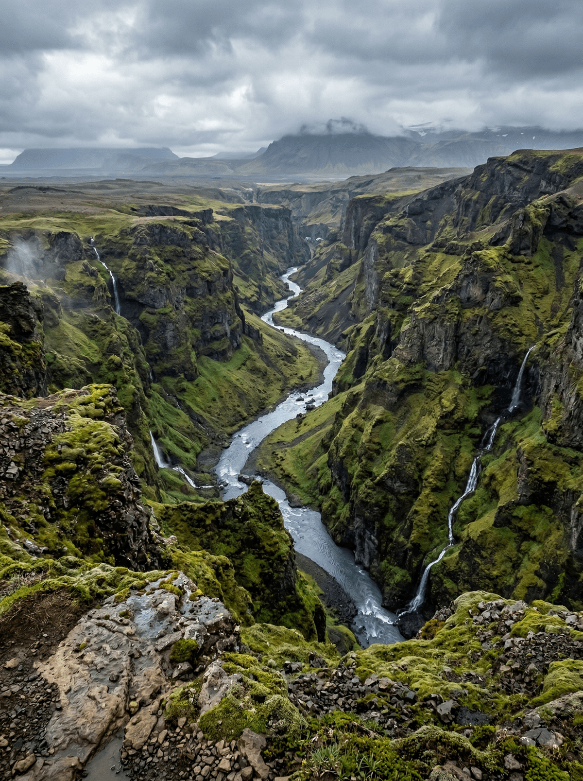 Múlagljúfur Canyon, Iceland