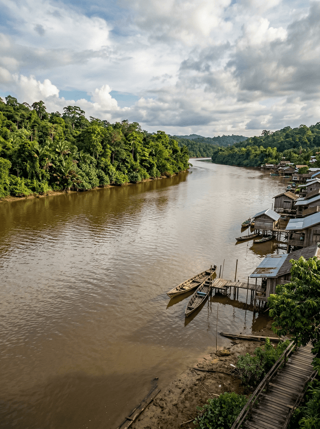 Mahakam River