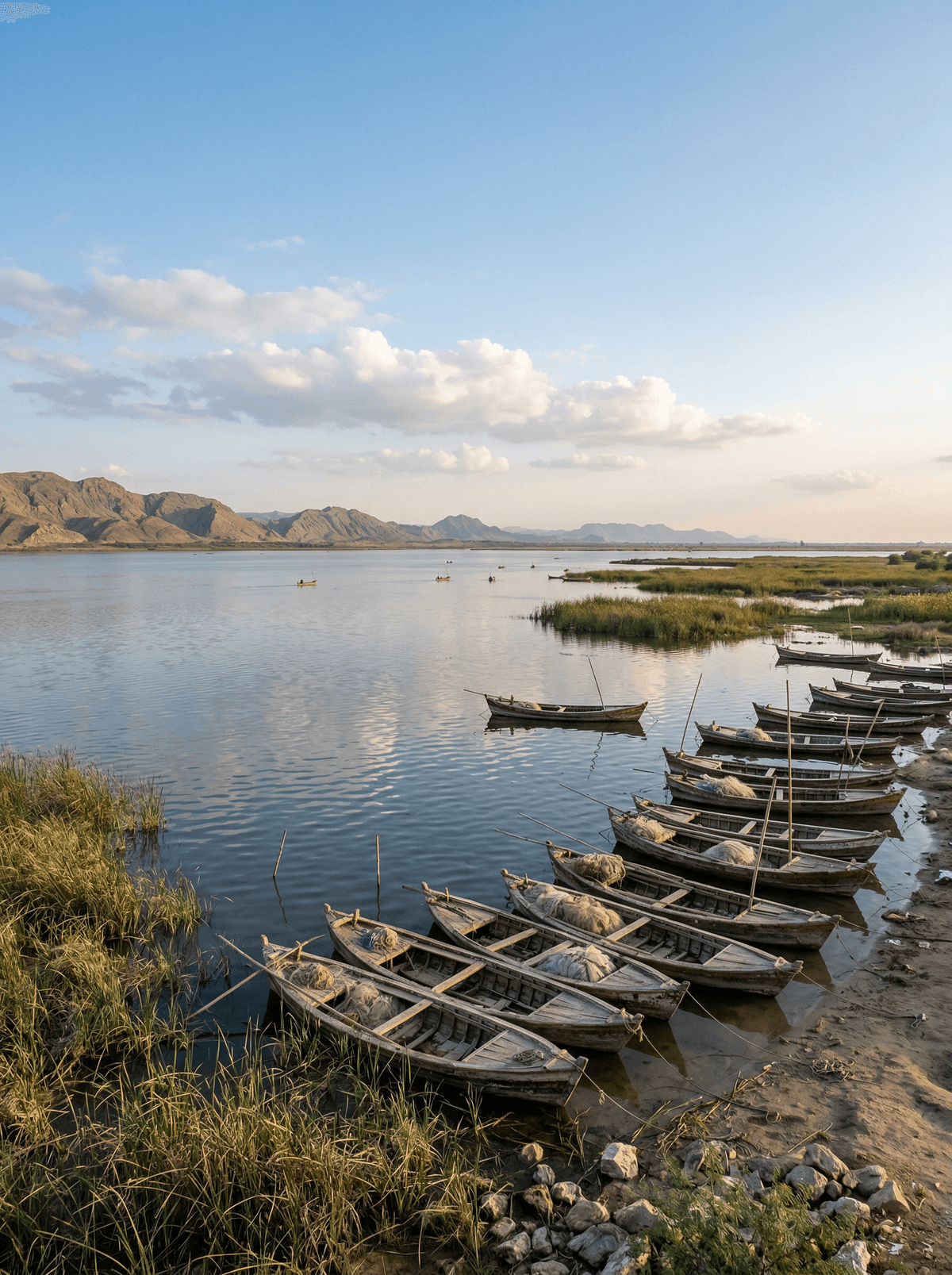 Manchar Lake, Pakistan