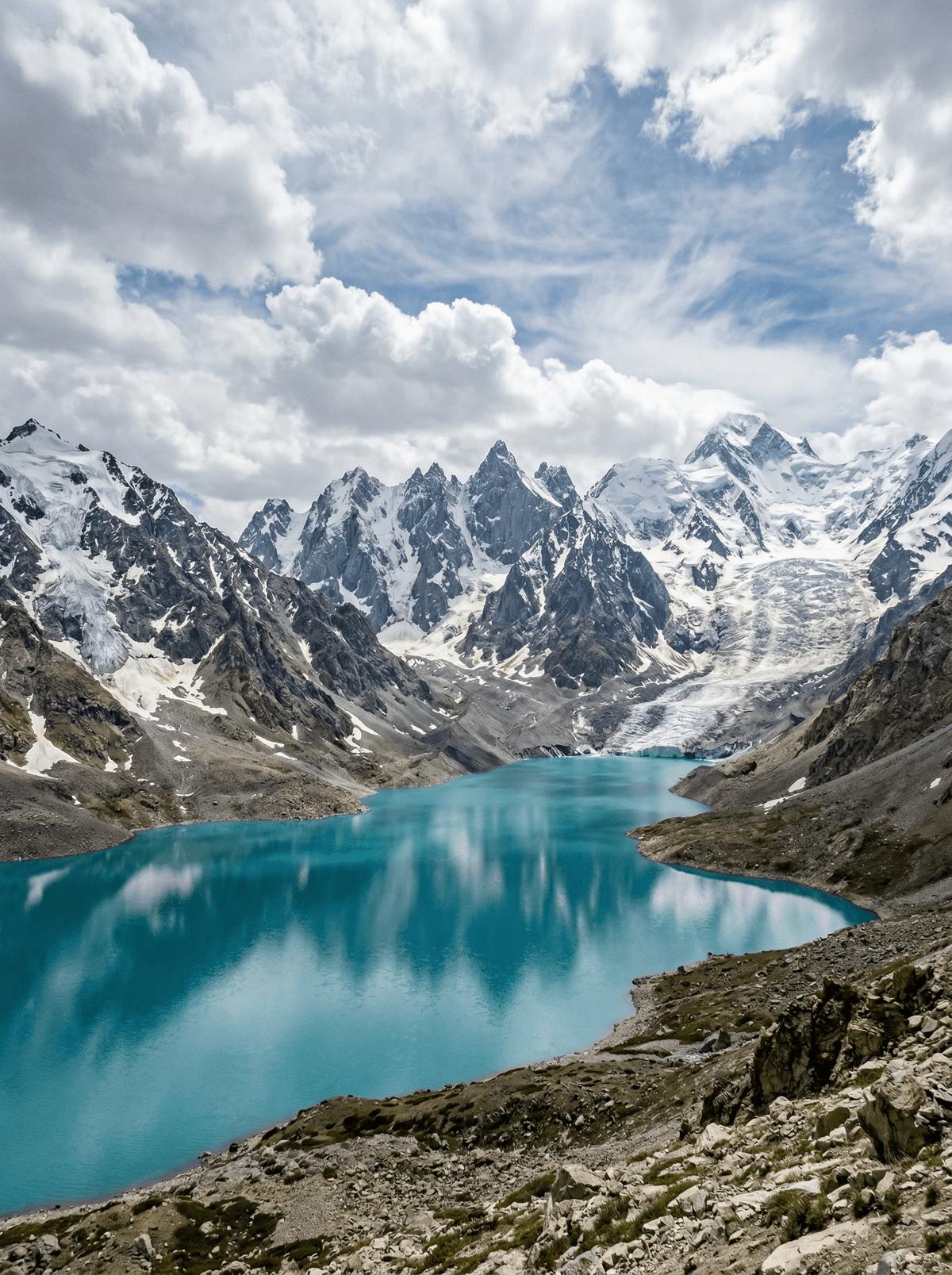 Merzbacher Lake, Kyrgyzstan
