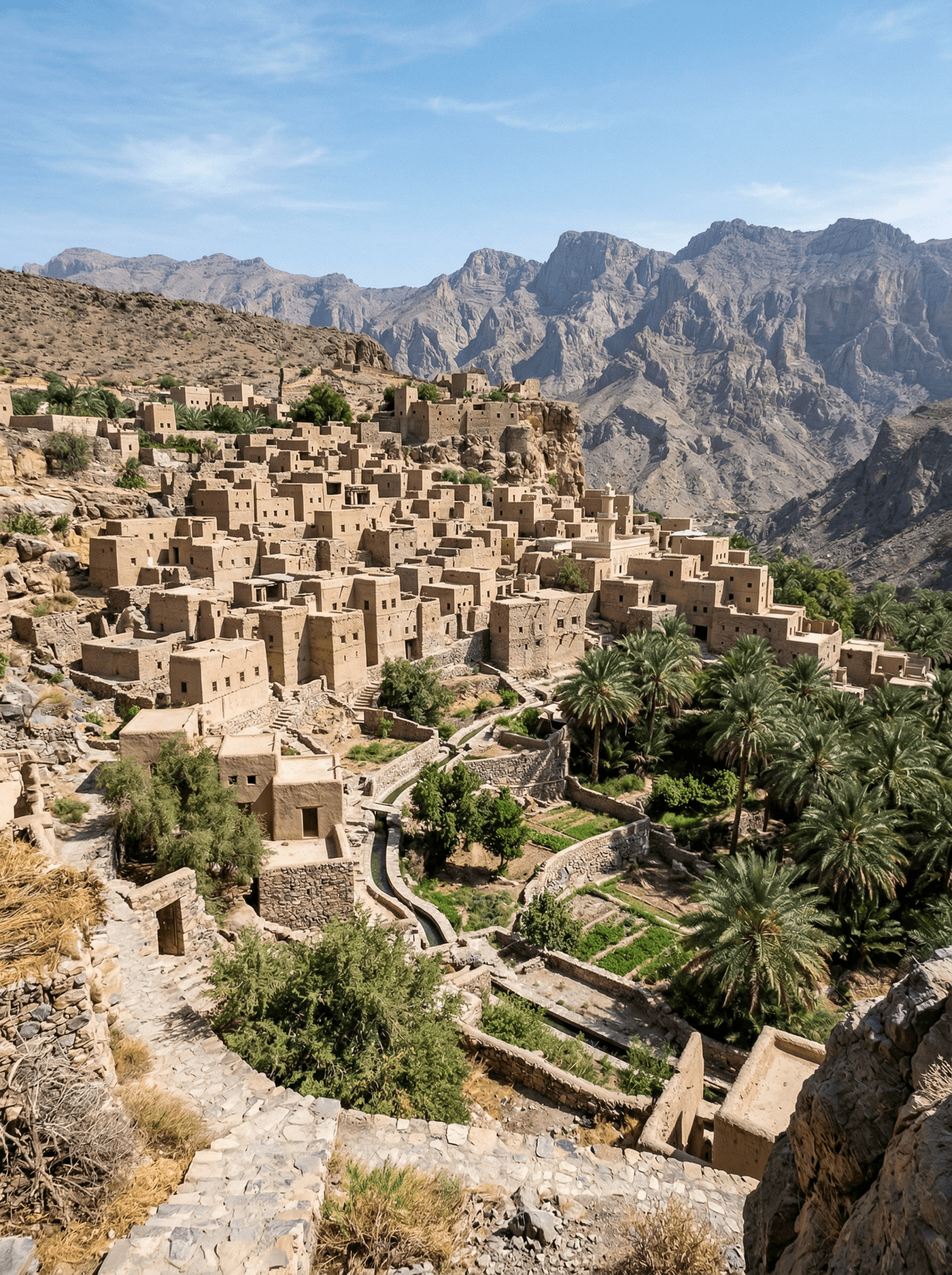 Misfat al Abriyyin, Oman