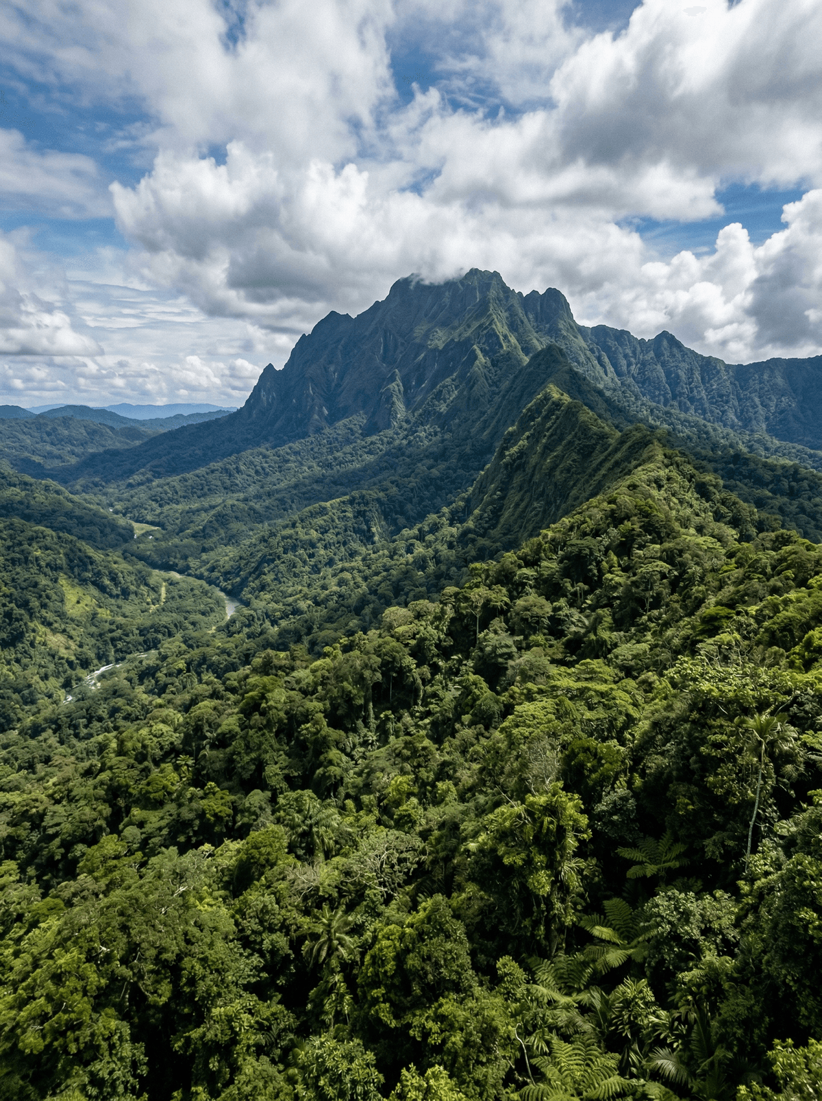 Mount Popomanaseu, Solomon Islands