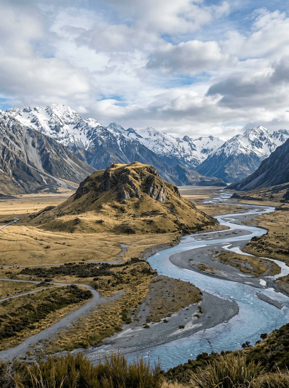 Mount Sunday, New Zealand