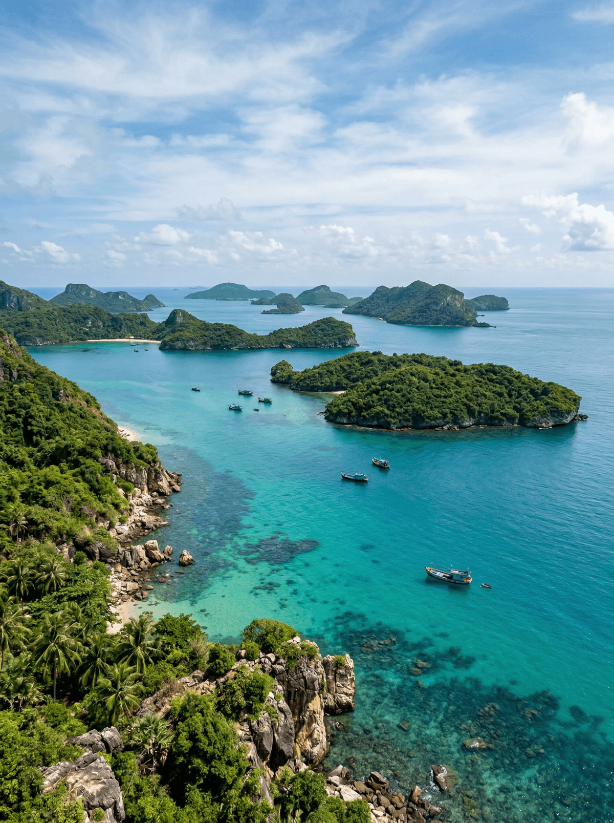 Nam Du Archipelago, Vietnam
