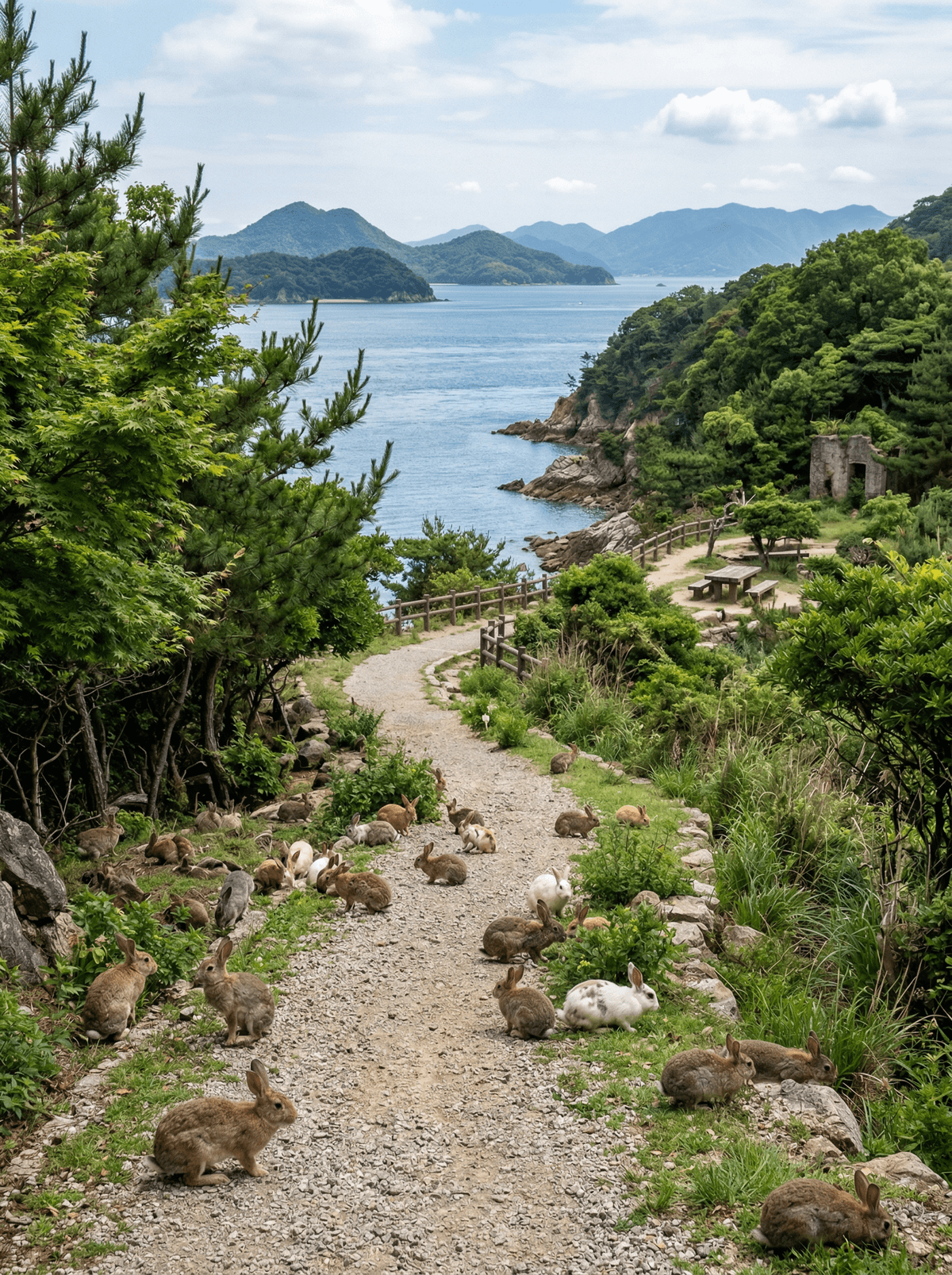 Okunoshima, Japan