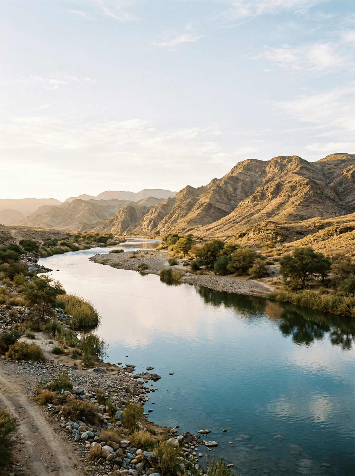Orange River (Vioolsdrif), South Africa